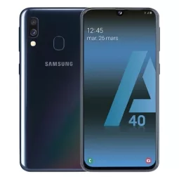 Samsung A40 – 64GB – Noir (Batterie 100%)